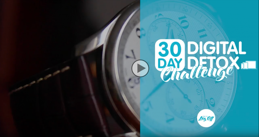 Time To Log Off Day #19 30 Day Digital Detox Challenge - Digital Detox - Time to Log Off
