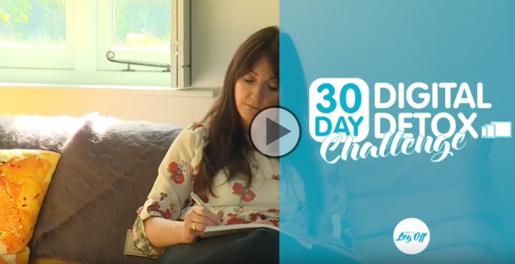 Time To Log Off Day #12 30 Day Digital Detox Challenge - Digital Detox - Time to Log Off
