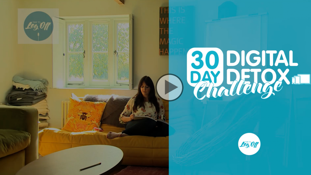 Day #24 30 Day Digital Detox Challenge - Digital Detox - Time to Log Off