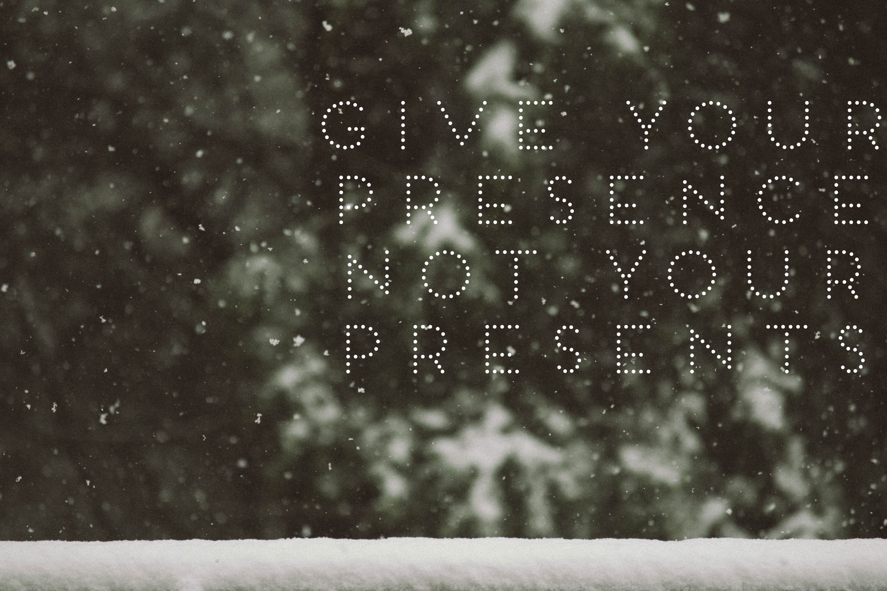Unplug this Christmas with our #PresenceNotPresents Digital Detox Challenge