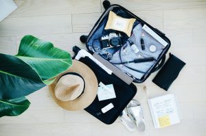 Mindful travel: holiday suitcase
